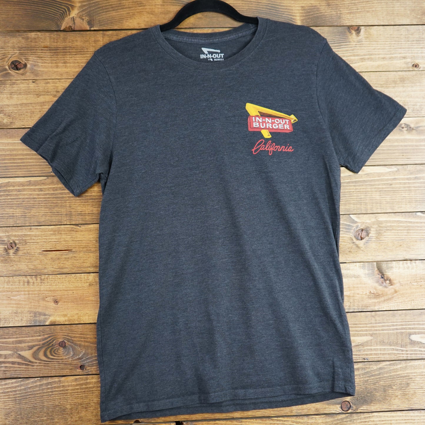 IN-N-Out Burger California Dark Gray Shirt